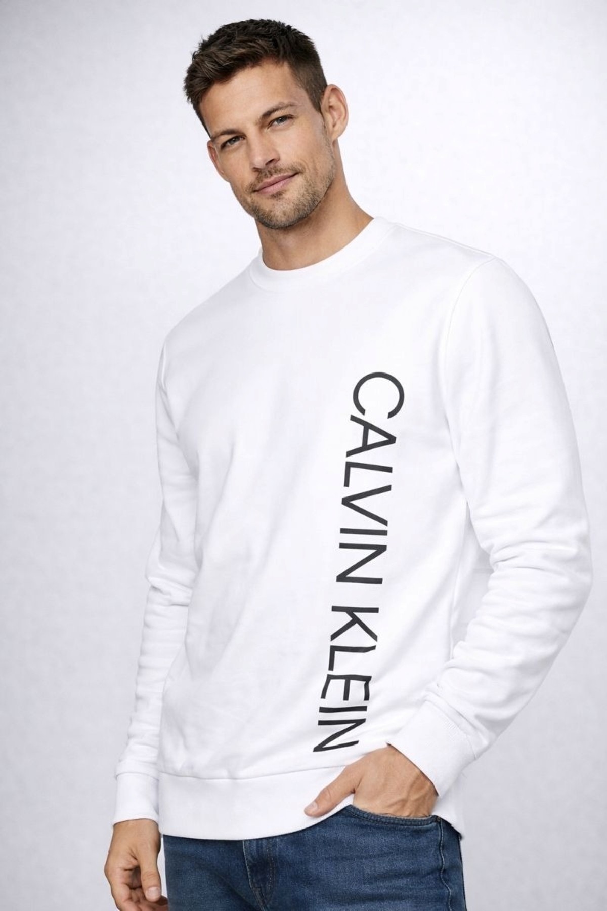 کلوین کلاین سویشرت CK با لوگو