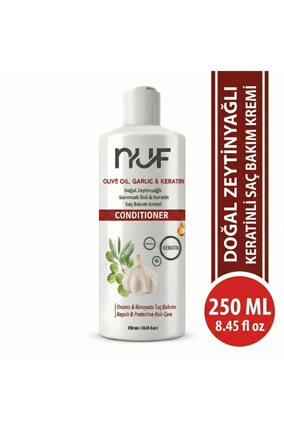 Nuf Saçları Canlandıran Sarımsak Özlü Onarıcı Saç Bakım Kremi - 150ml — HBCV000049EEYR
