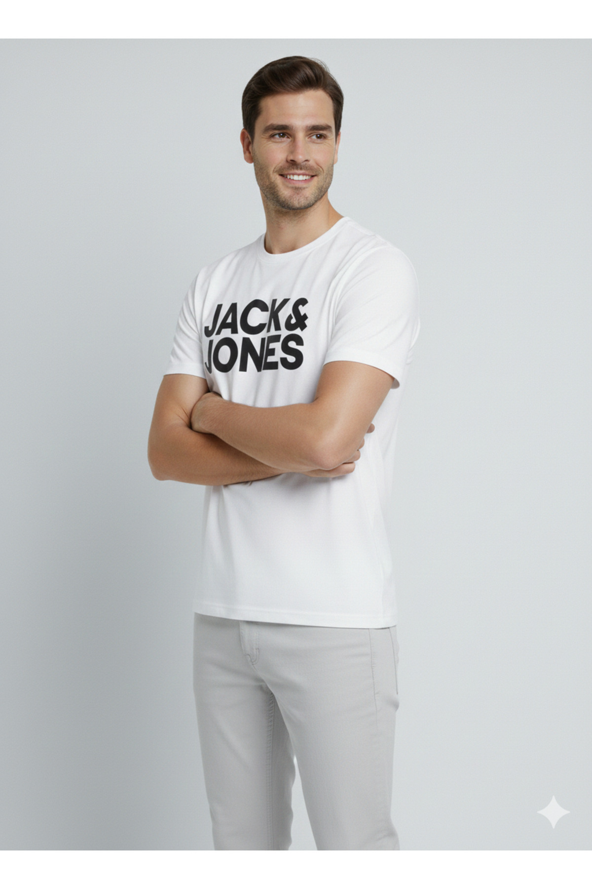 تی شرت مردانه جک جونز مدل 12151955 جک اند جونز تی شرت Jack & Jones