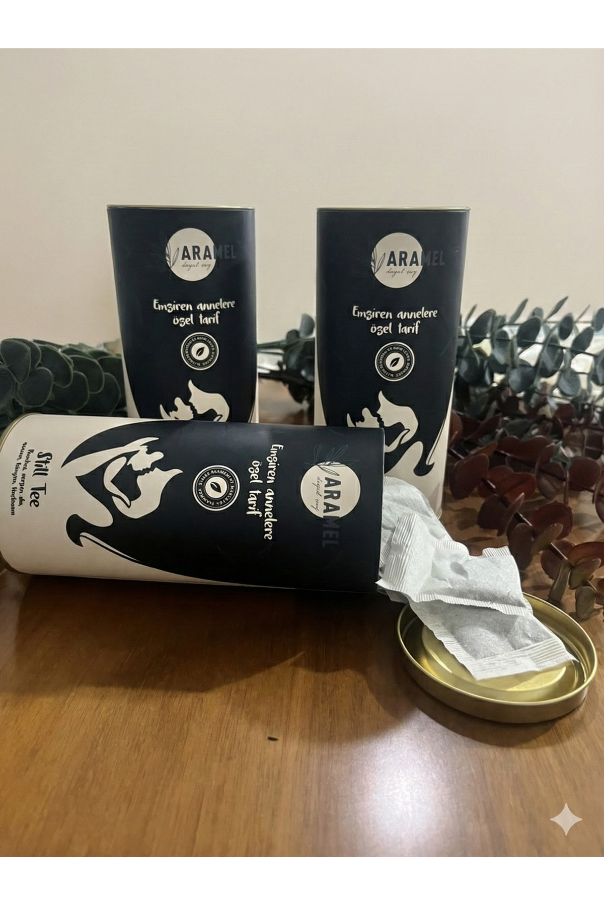 ARAMEL Still Tee 3'lü set // Anne Sütünü Artıran, Doğal ve Şekersiz Formül fotoğrafı 2 (önizleme)
