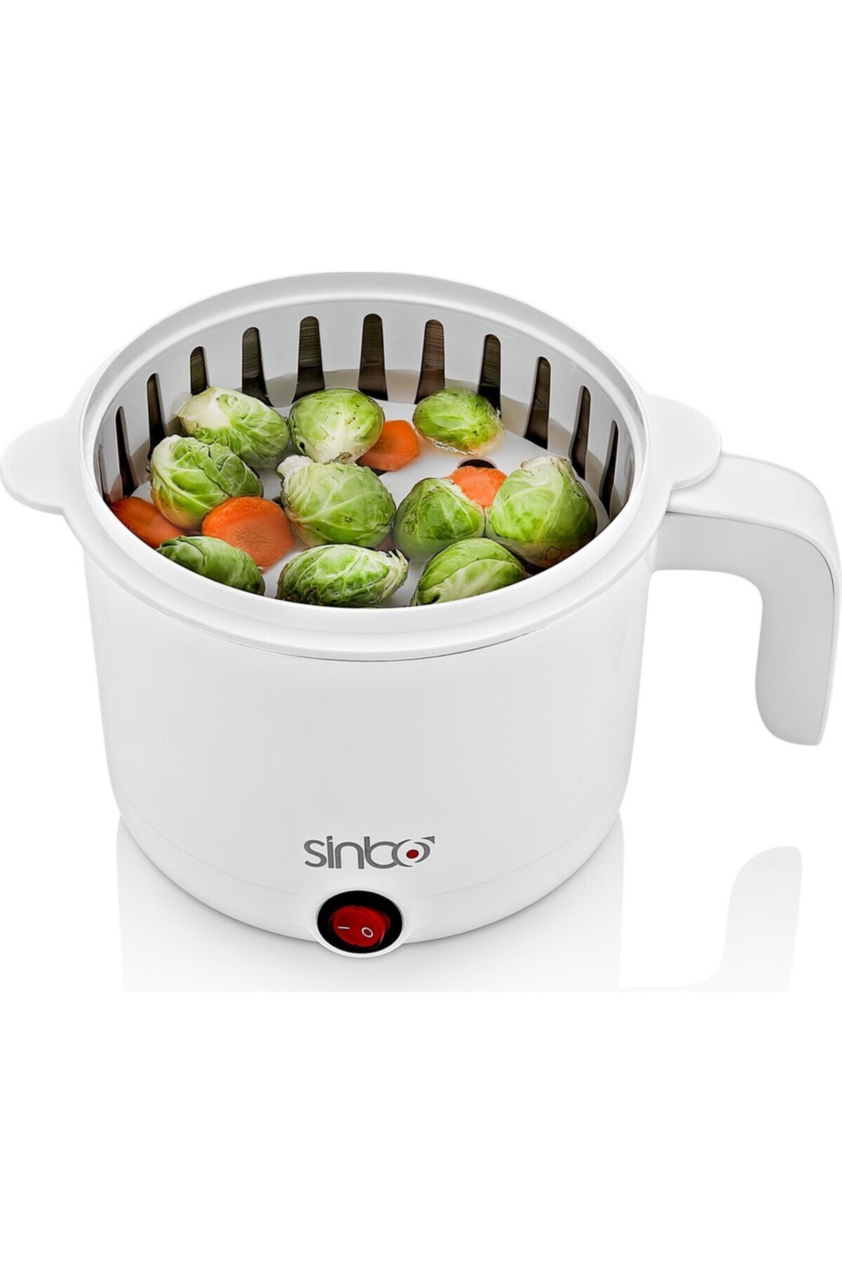 Go İthalat ELEKTRİKLİ FONKSİYONLU PİŞİRİCİ ÇELİK TENCERE 800ML 400W BUHARDA PİŞİRME APARATI fotoğrafı 7 (önizleme)