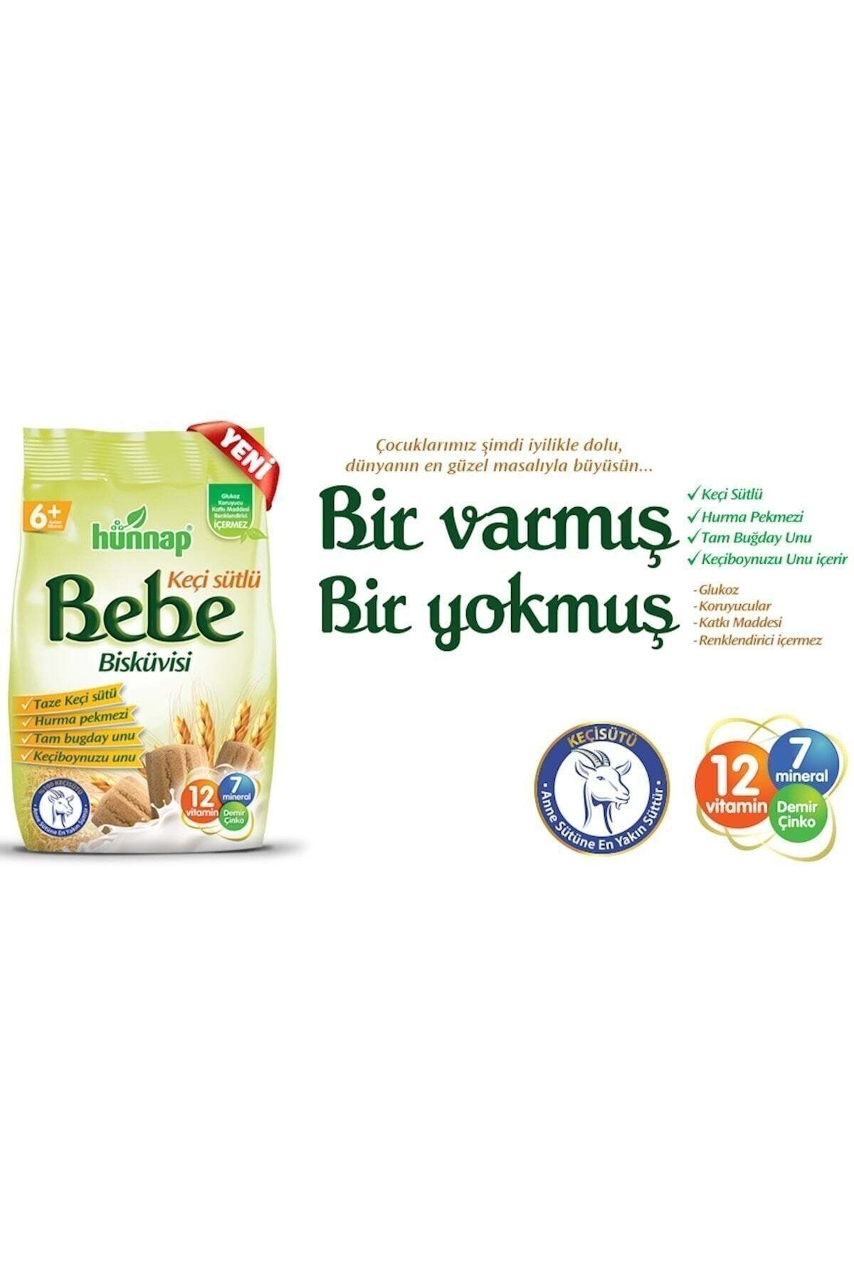 Hünnap Keçi Sütlü Ve Vitaminli Bebe Bisküvisi 400 gr fotoğrafı 4 (önizleme)
