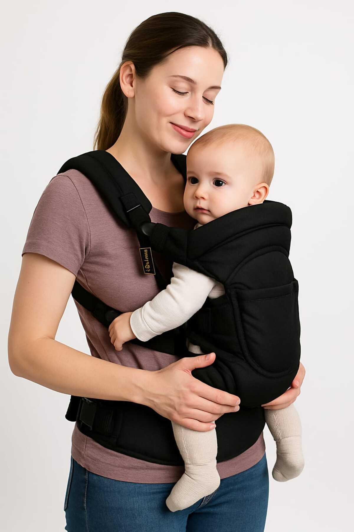 USF Portbebe Ana Kucağı Puset Bebek Taşıma Anne Bebek Bakım Çantası - Ikili Set fotoğrafı 7 (önizleme)