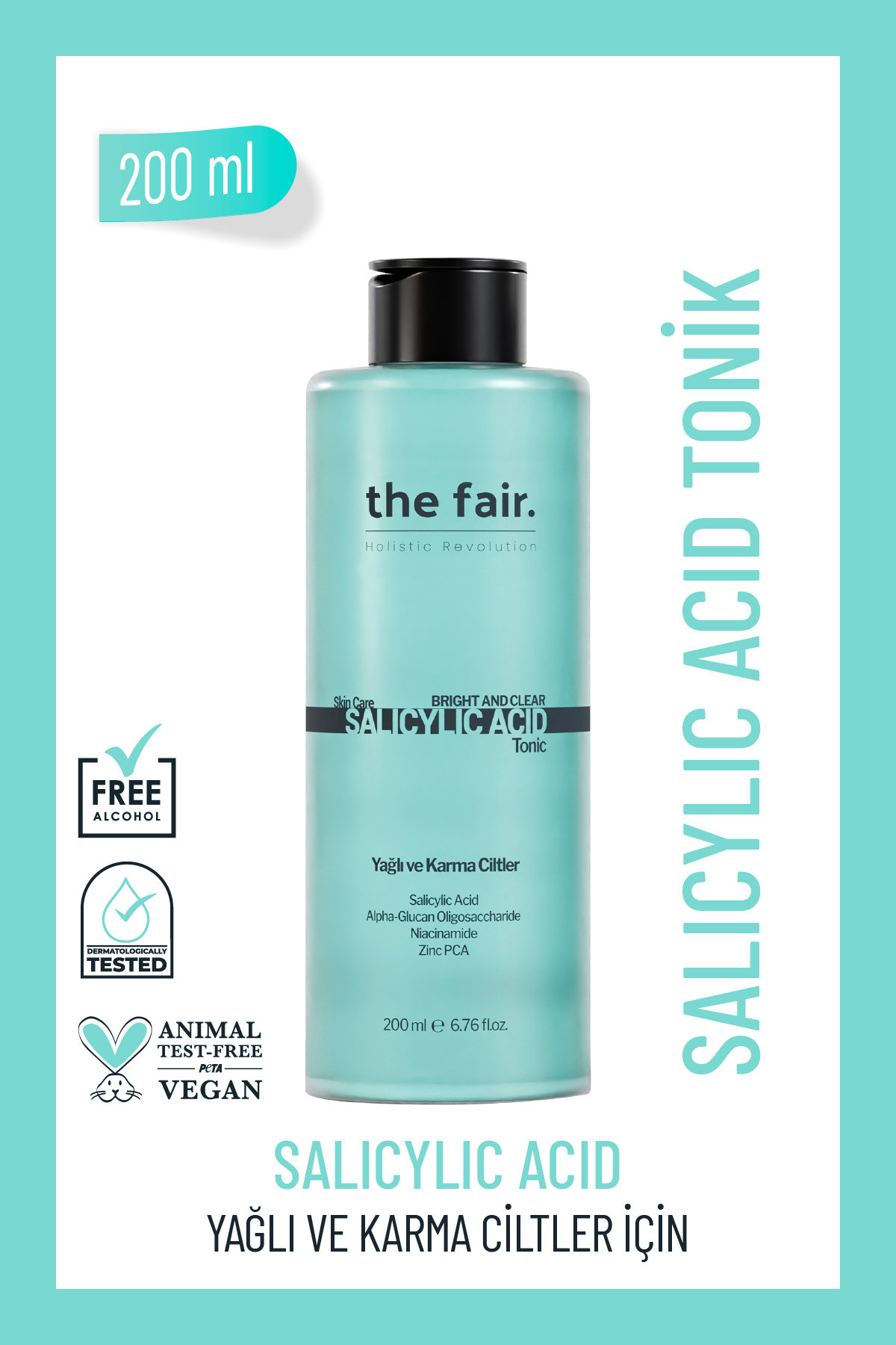 the fair. Leke Önleyici Sebum Dengesi Sağlayıcı Gözenek Bakımı Yapan Salisilik Asit Tonik 200 ml — ZZ.VV.SGT.2023/0526
