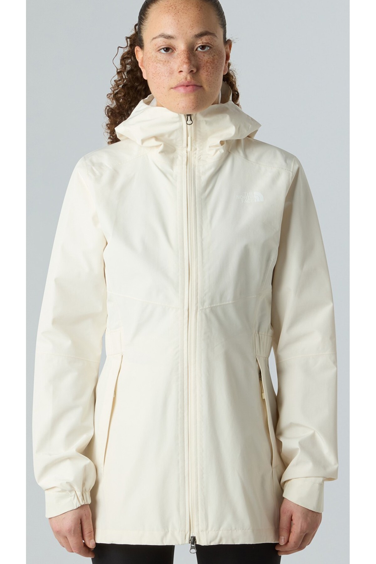 THE NORTH FACE W Hikesteller Parka Shell Jacket Kadın Outdoor Parka NF0A8DZ1QLI1 Beyaz