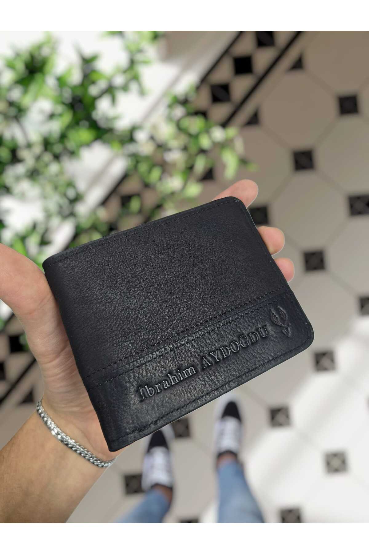 229 Genuine Leather Bicolor Garni Wallet - Multicolor Genuine Leather Wallet Purse