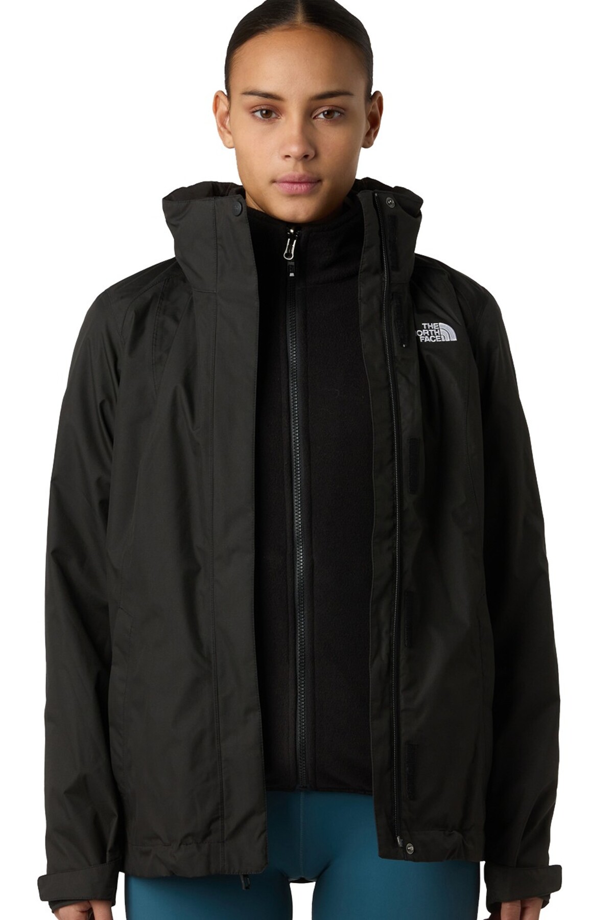 نورث فیس کاپشن سه‌گانه W Evolve II - کاپشن فضای باز زنانه EU NF0A8E02JK31 مشکی