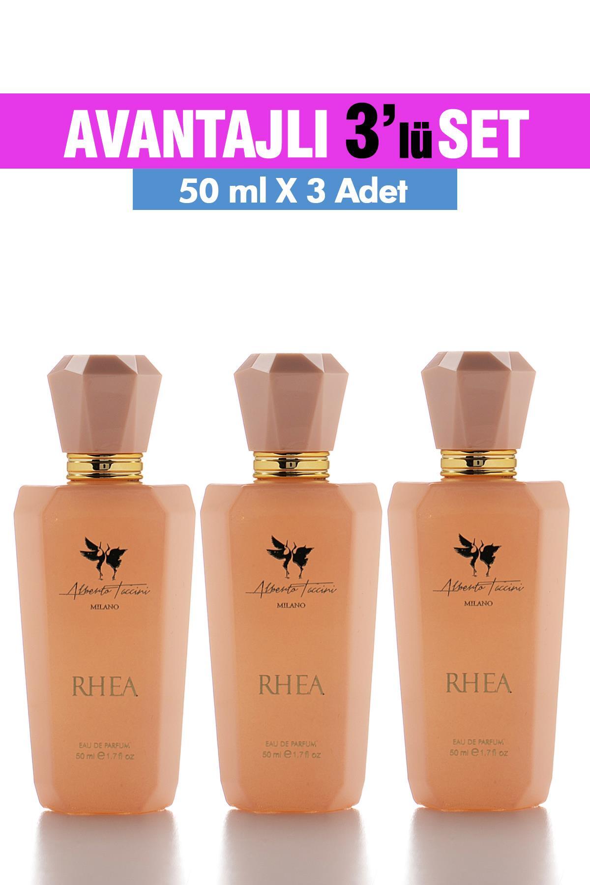 Alberto Taccini 3'Lü Set Alberto Taccini Rhea Kadın Parfümü 50 ml — 88813