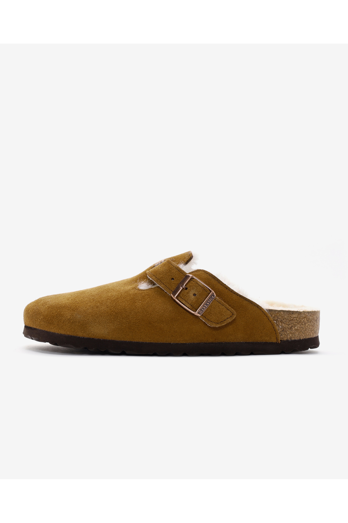 دمپایی قهوه‌ای بوستون فل VL LAF کد 1001141 بیرکن استاک دمپایی Birkenstock