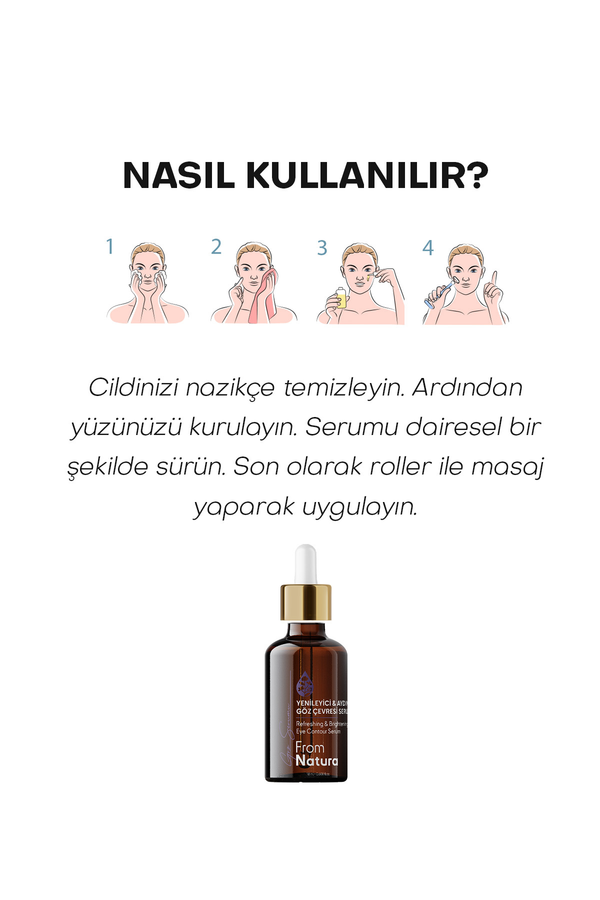 Yenileyici Ve Aydınlatıcı Göz Çevresi Serumu 18 ml — 8684032870064 — تصویر 5 از 6