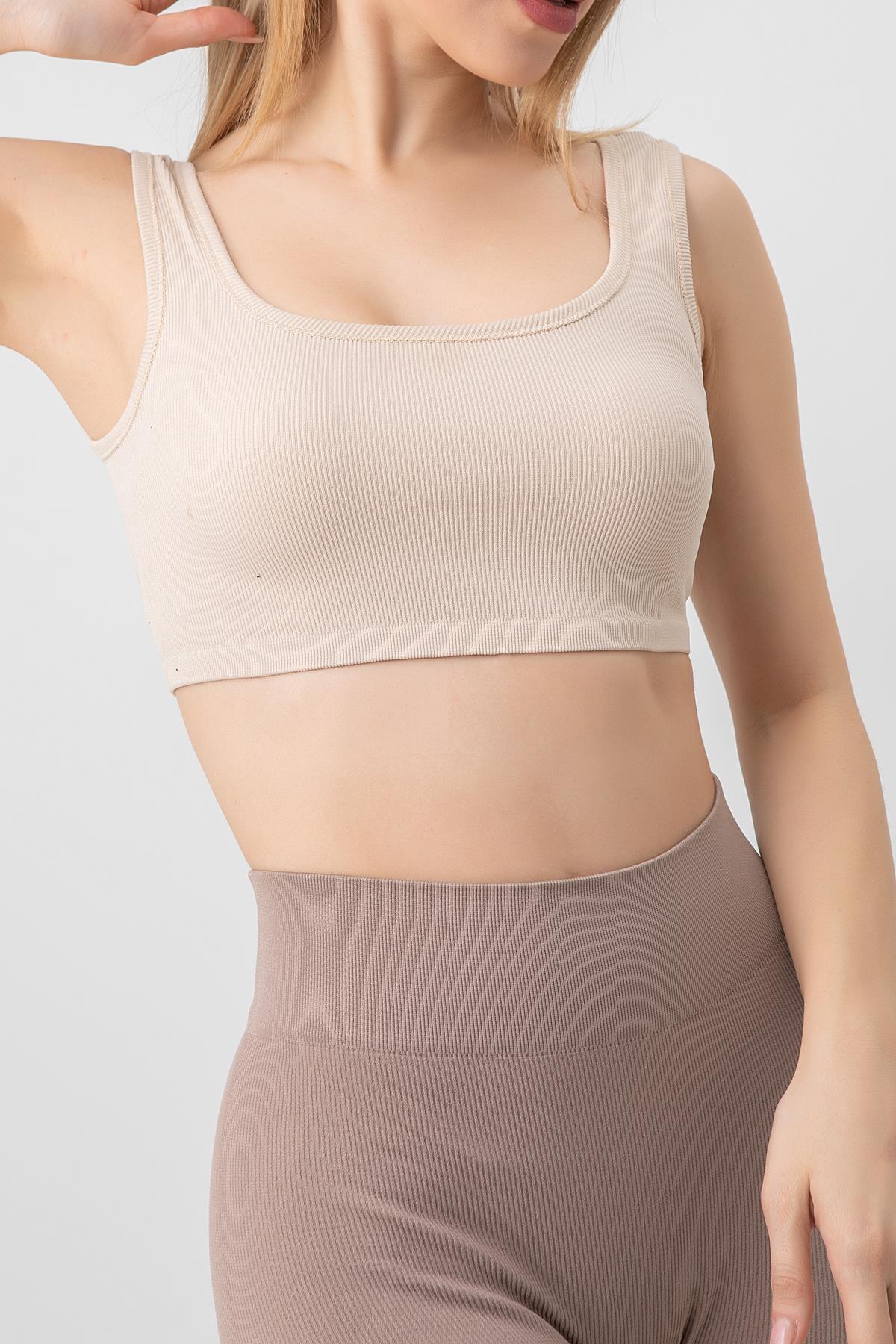 Doremi Seamless Fitilli Spor Sütyeni görsel 3