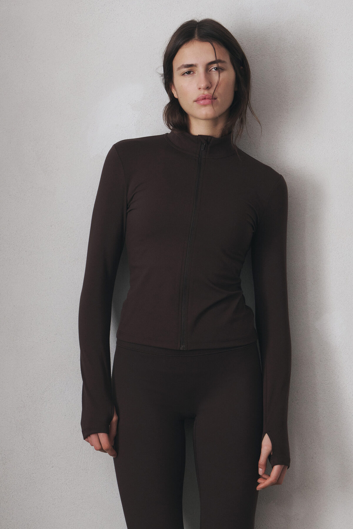 H&M Fermuarlı Spor Ceketi SoftMove™