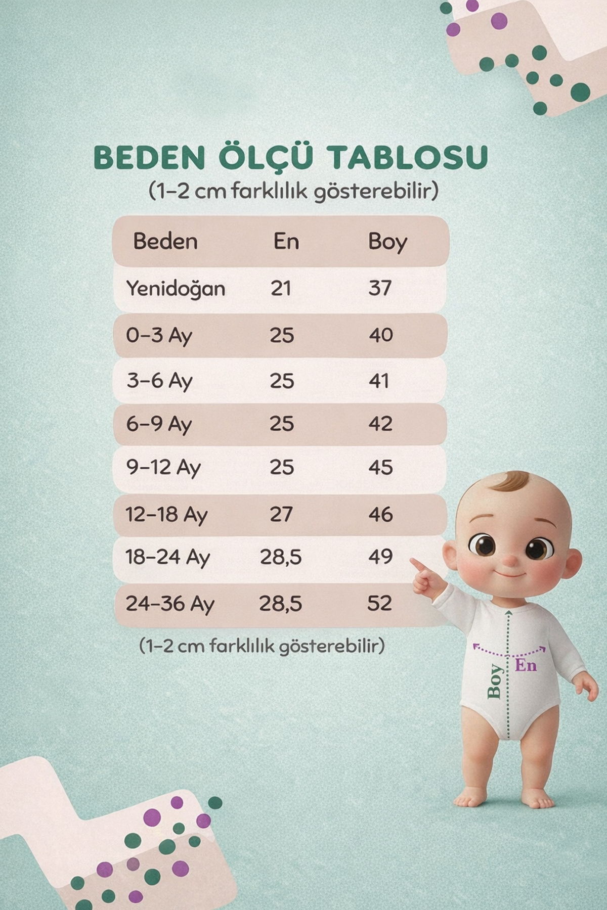 LilJoy Organik %100 Pamuklu Benim Teyzem Baskılı Kısa Kollu Çıtçıtlı Bebek Body Badi Zıbın fotoğrafı 6 (önizleme)