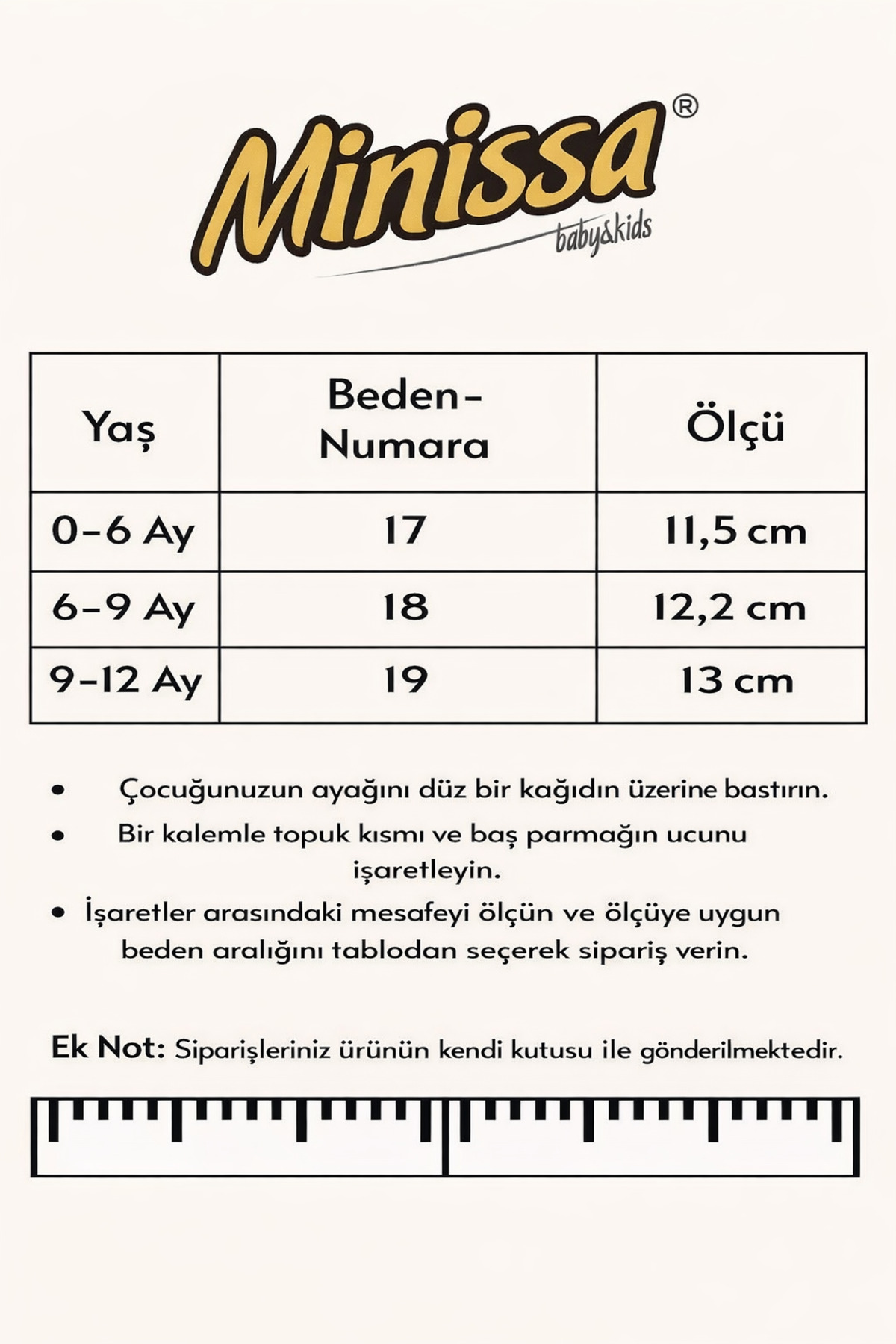 minissa baby kids Ekru Rengi Yumuşak Çoraplı Triko Patik Bebek Patik İlk Adım, Kaydırmaz Tabanlı Panduf fotoğrafı 6 (önizleme)