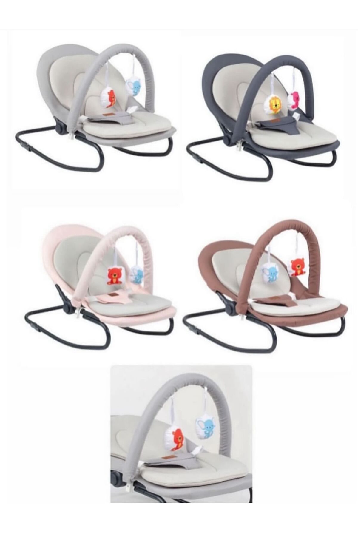 TURHANBEBE 30Parça Bebek Çeyiz Seti Bebek Arabası Puset Beşik Ana Kucağı Bebek Bakım Çantası 7'Li Tekstil Seti fotoğrafı 3 (önizleme)