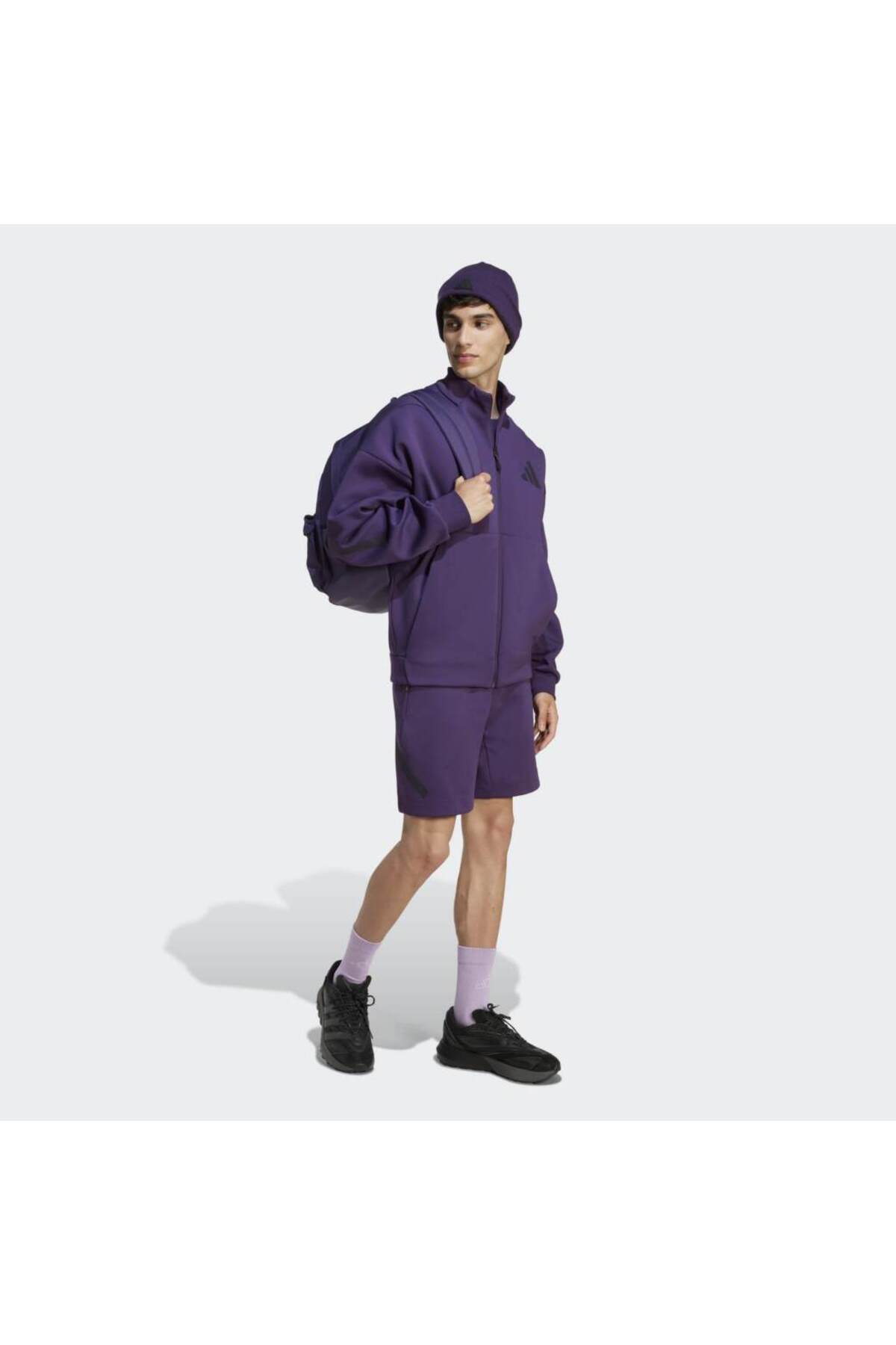 شورت ورزشی مردانه راسته آستین کوتاه | آدیداس adidas JW4747 - تصویر 5