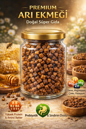 APİMED Arı Ekmeği (harika Bir Gıda)(101gr)