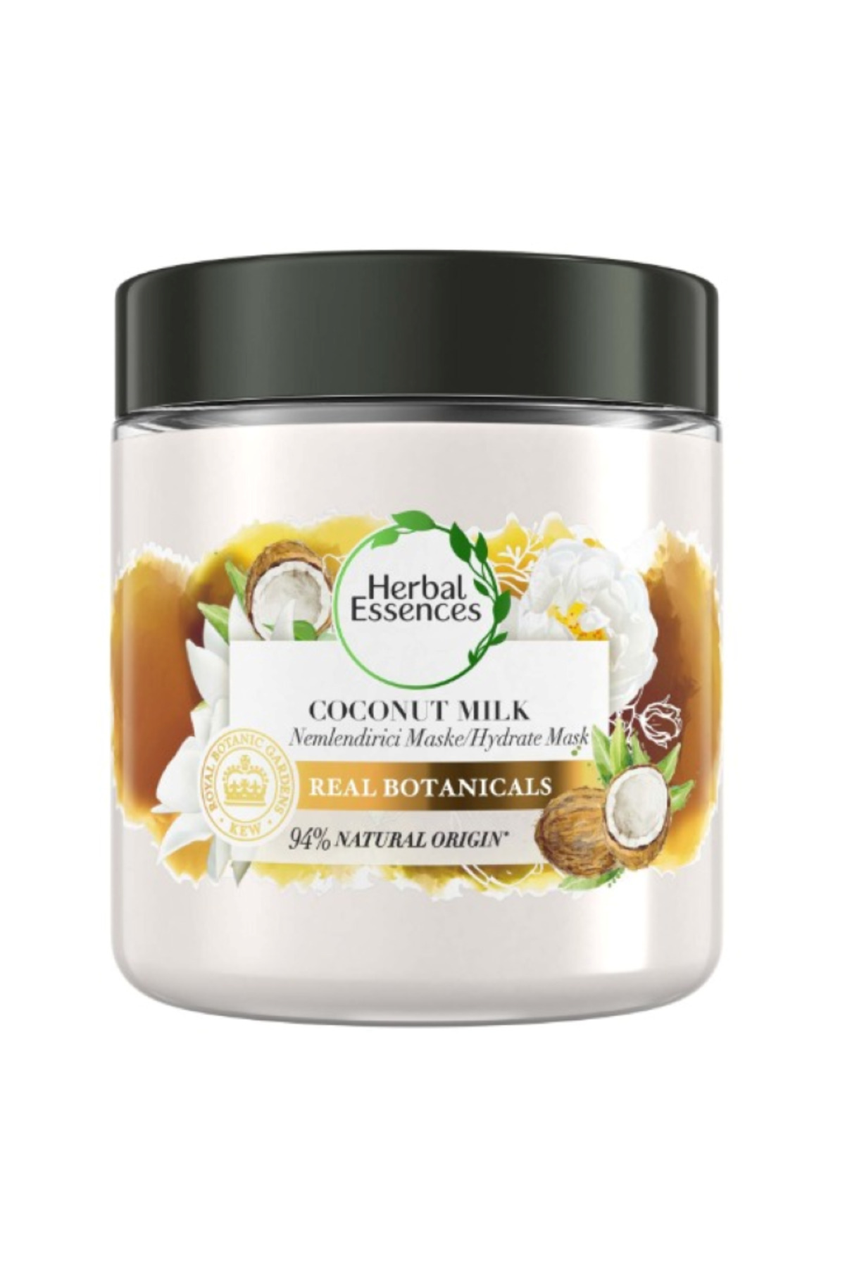 Herbal Essences اسانس گیاهی ماسک مرطوب کننده شیر نارگیل ۲۵۰ میلی لیتر — 8001841299594