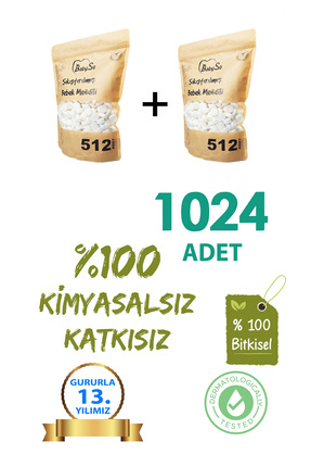 BABYSO Sıkıştırılmış Bebek Mendili 1024 Adet Paket
