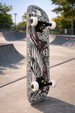 İMVULA Pro Kemik Tekerli Zımparalı Abec 11 Profesyonel Kaykay