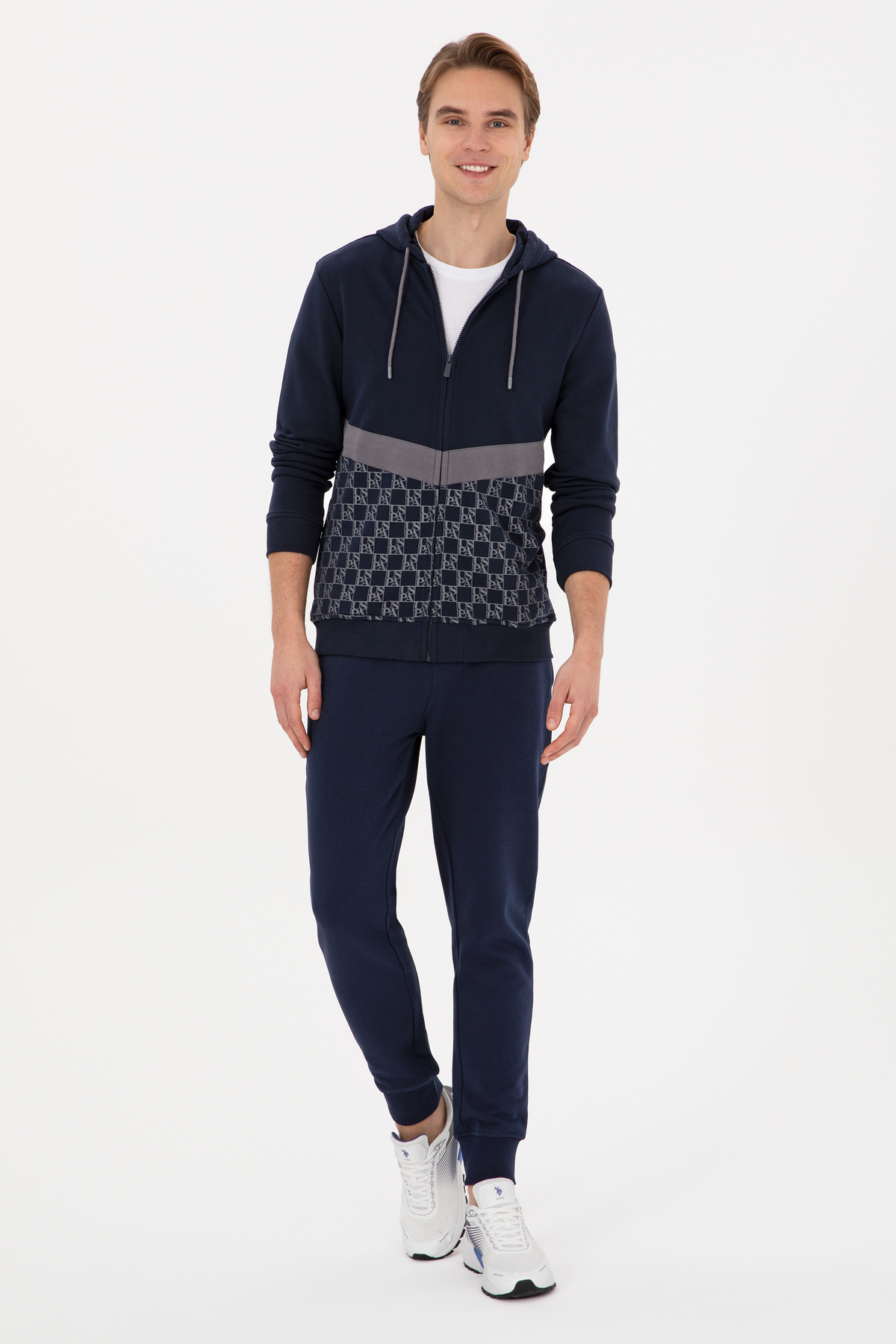 یو اس پولو شلوار ورزشی مردانه سرمه‌ای کد ۵۰۳۱۵۶۳۱-VR۰۳۳