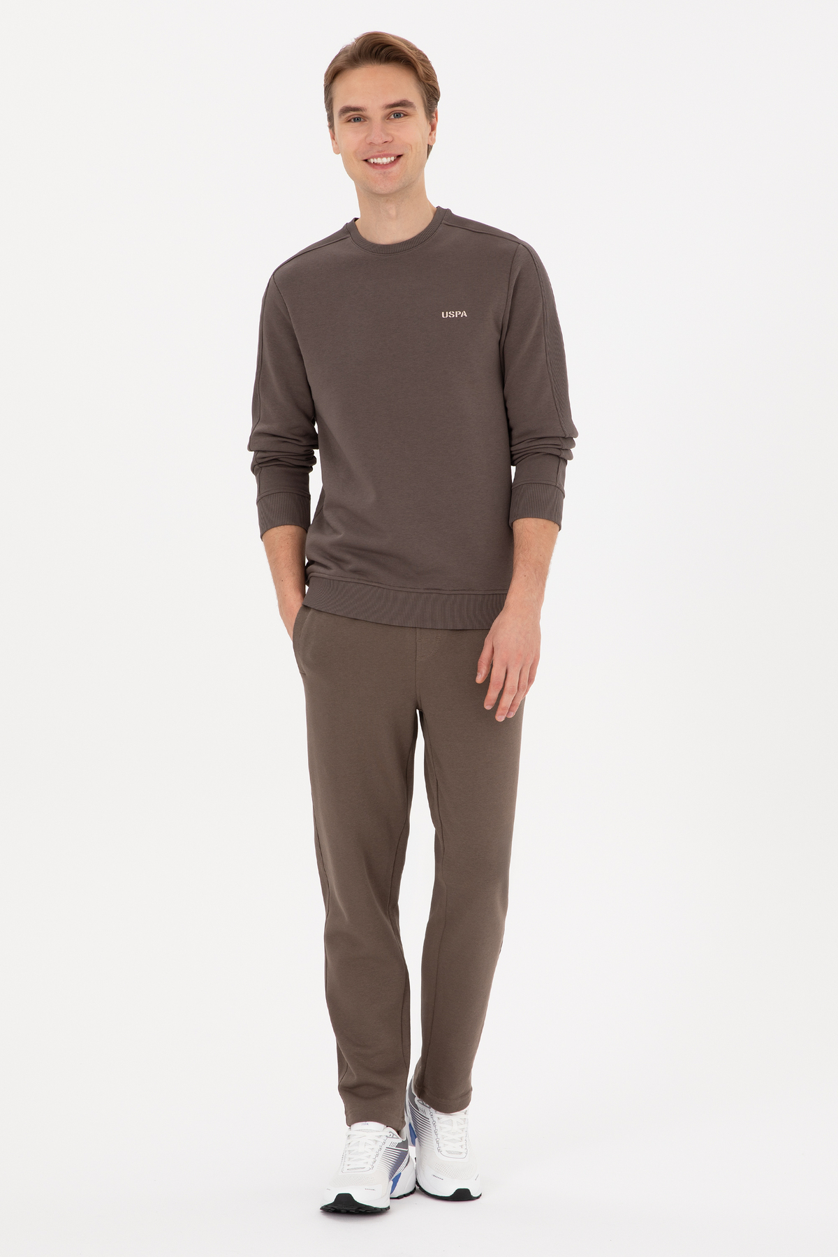 U.S. Polo Assn.  Erkek Vizon Eşofman Altı 50315588-VR052