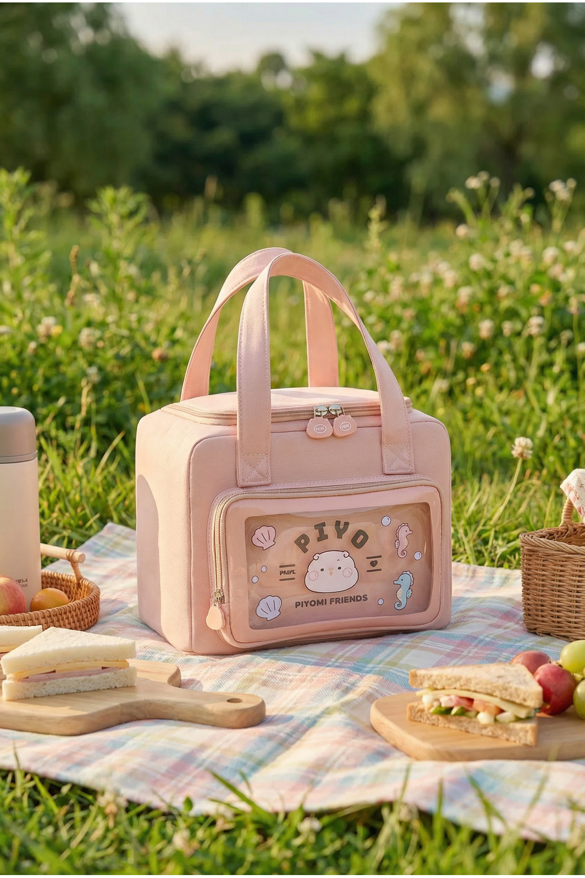 Kawaii Korean Style Lunch Bag Imported High Quality Heat Insulated