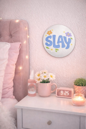 ornesoconcept Pinterest Tarzı Mood Ayna | Pozitif Yazılı Dekoratif Ayna | Est...