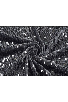 MODELİSA Pullu kadife ital kumaş