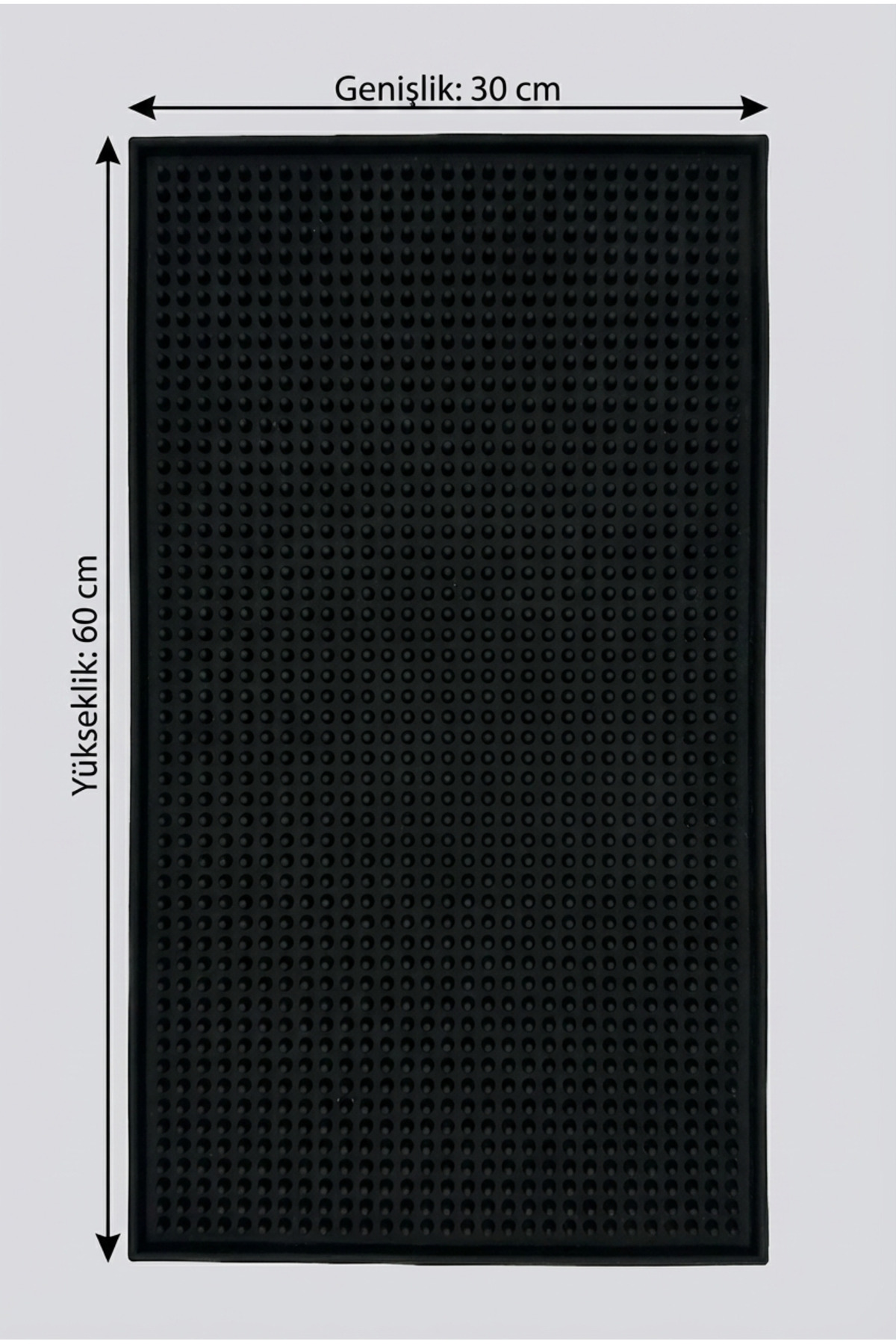 Siliconly Bar Mat 60x30 – %100 Silikon Kaymaz Tezgah Koruyucu
