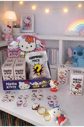 HEDİYEVİM Büyük Boy Hello Kitty Hediyelik Figür Paket Hello Kitty Hediyelik P...