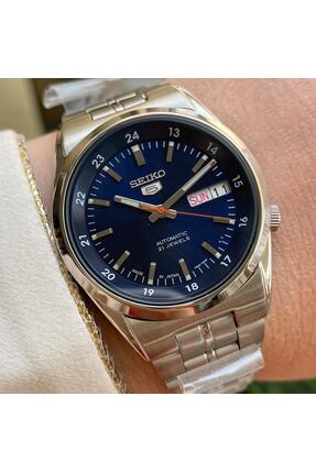 Seiko 5 Japan SNK563J1 39 mm Gri Çelik Erkek Kol Saati