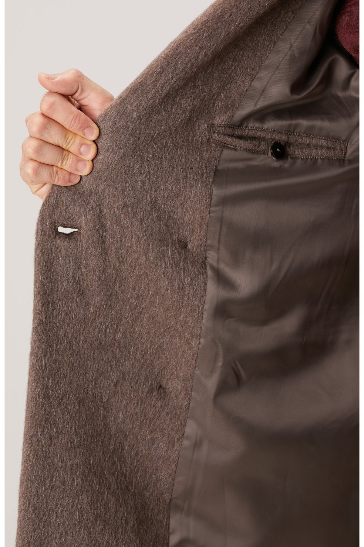 Network  Vizon Yün Karışımlı Palto - Görsel 8