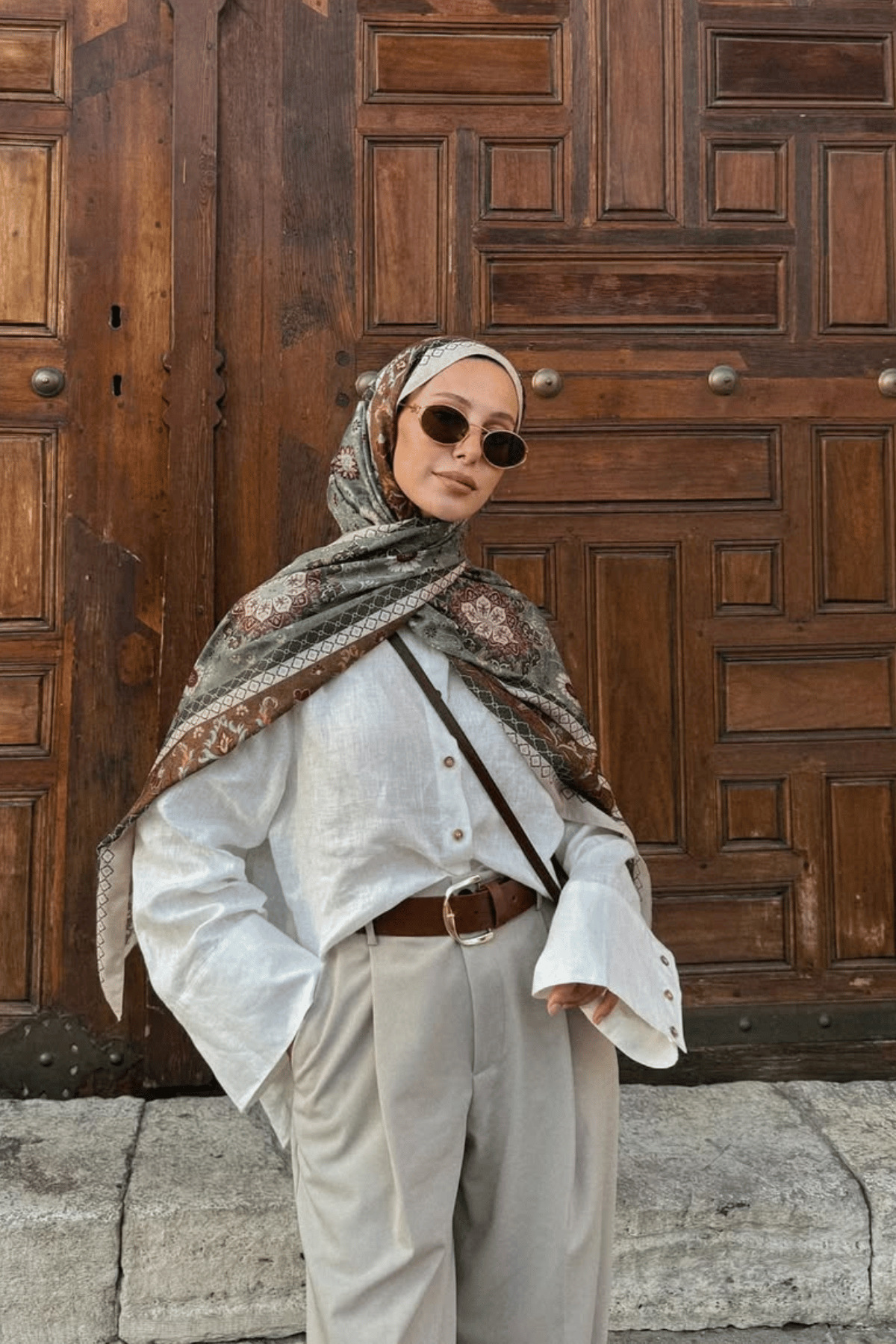 Coco Scarfs  Silk Nomads Vual İpek Şal - Görsel 2