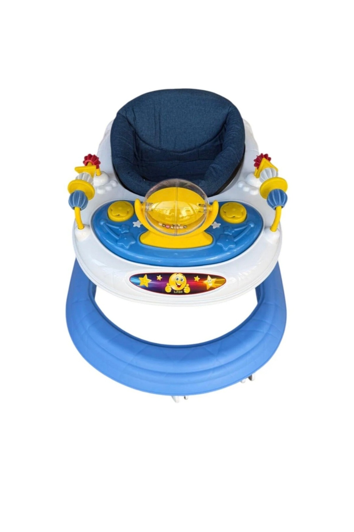 Hobbys RB-1033 Yumurcak Oyuncaklı Müzikli Katlanabilir Çocuk Yürüteci fotoğrafı 2 (önizleme)