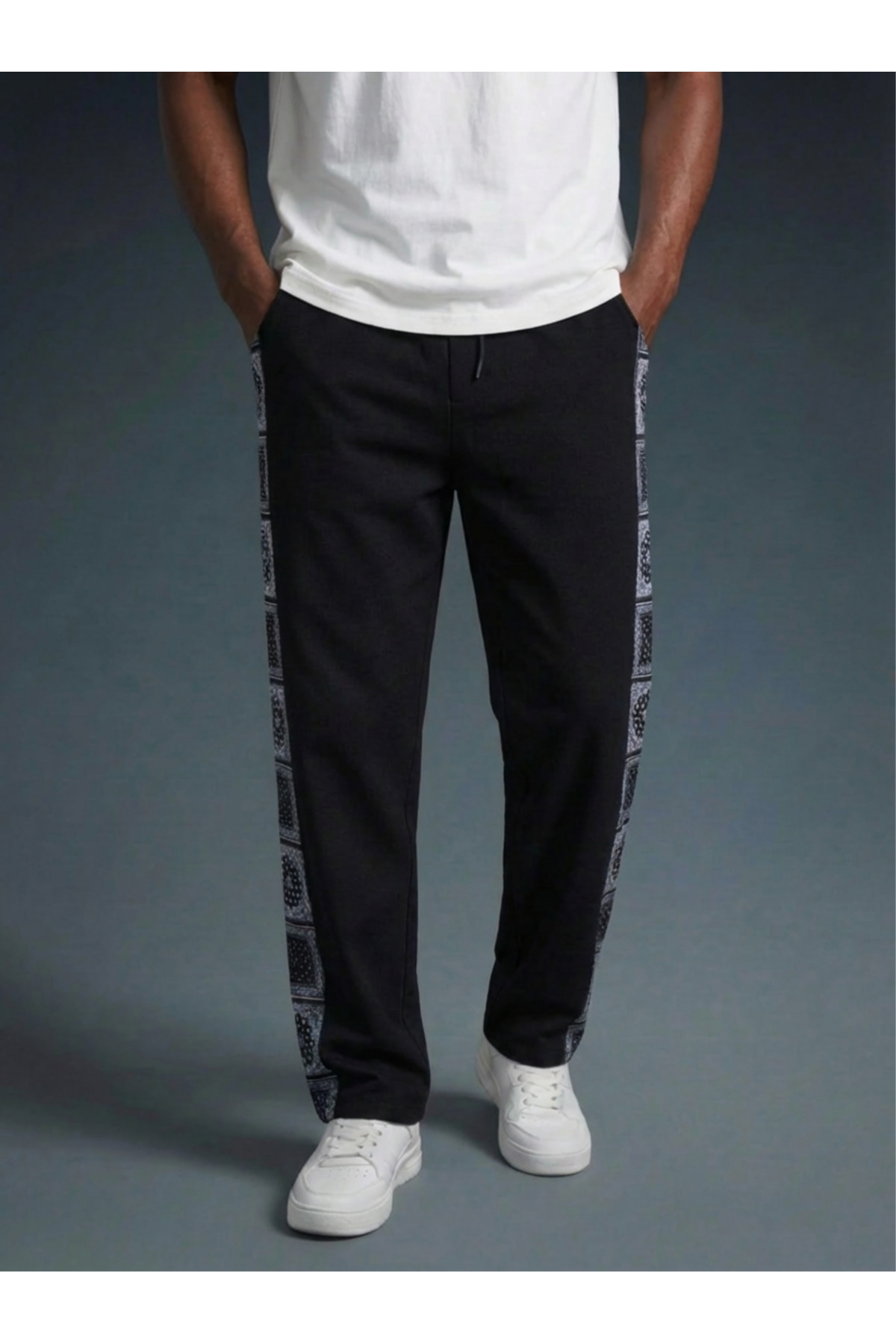 KHAYN  BAGGY ETNİCH DESEN EŞOFMAN ALTI H1015E - Görsel 2