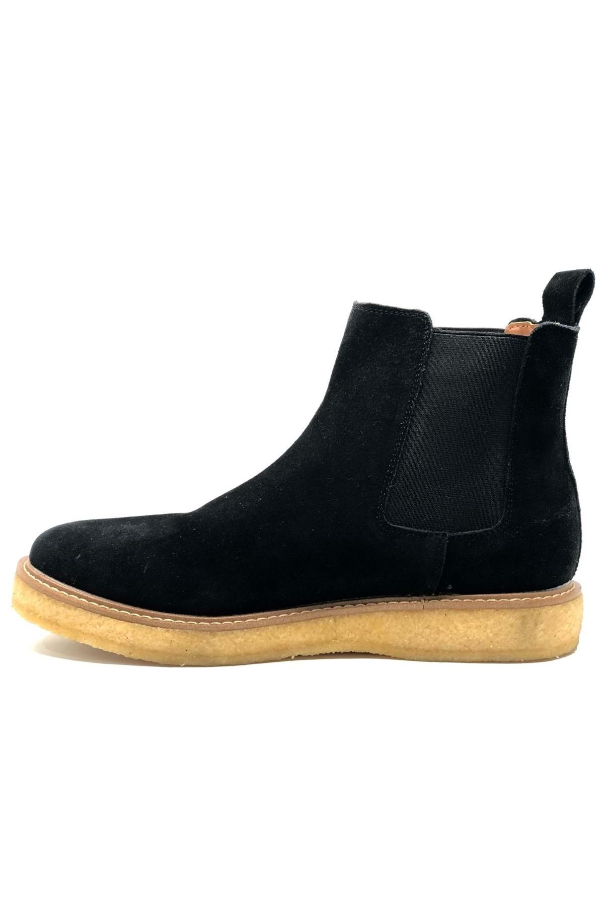 Lufian 112230248 Justın Casual Erkek Deri Bot SİYAH görsel 4