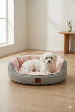 Jungolica Pet Products Coco, Çift Taraflı Minderli, Ultra Yumuşak, Kaydırmaz ...