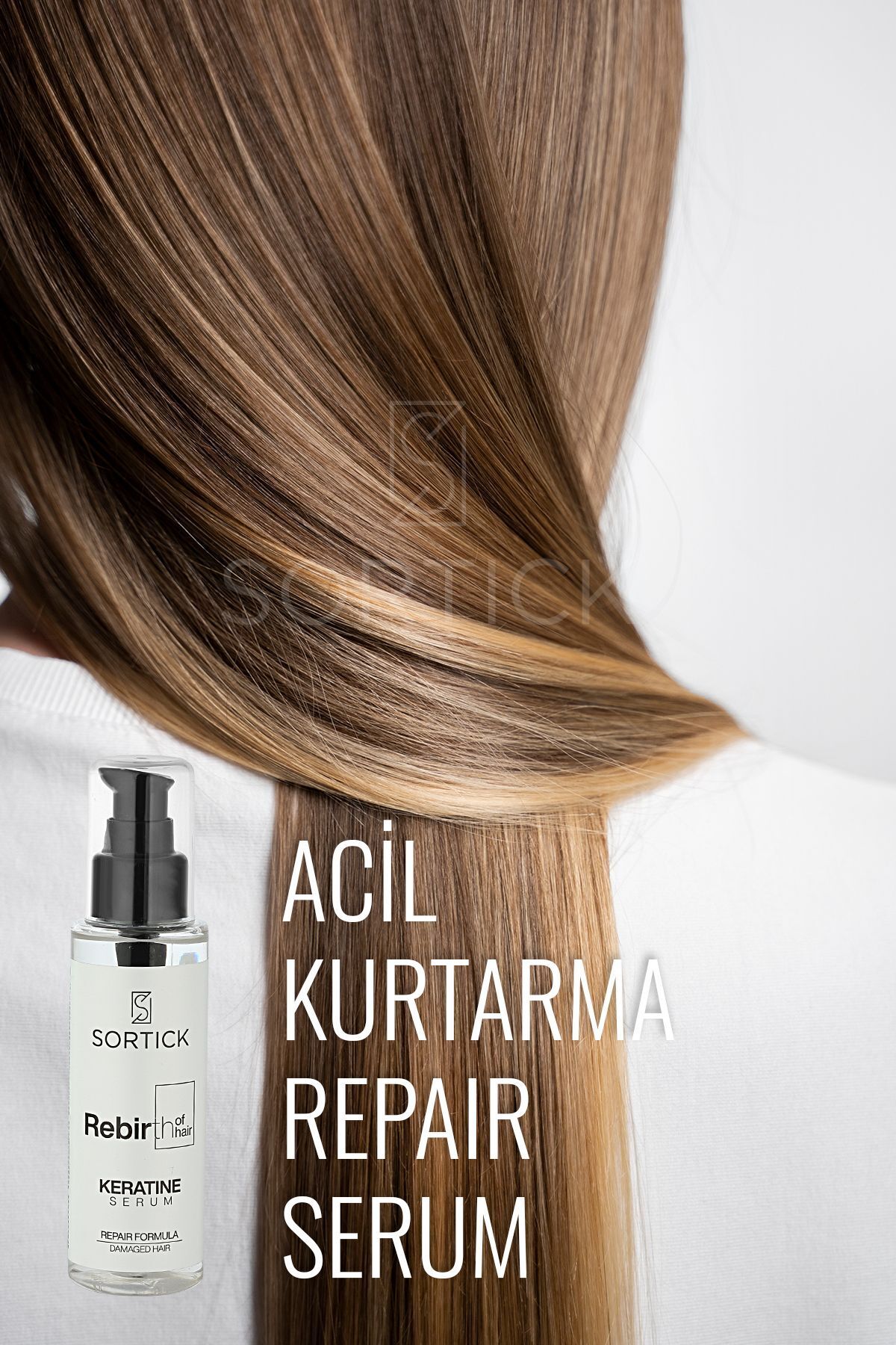 Saç Uzatma Etkili Keratin Bakım Serumu 100ml — S8 — تصویر 5 از 6