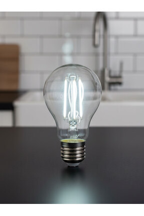 ORBUS B60 4.8W E27 LED Ampul Clear Beyaz Işık 600lm