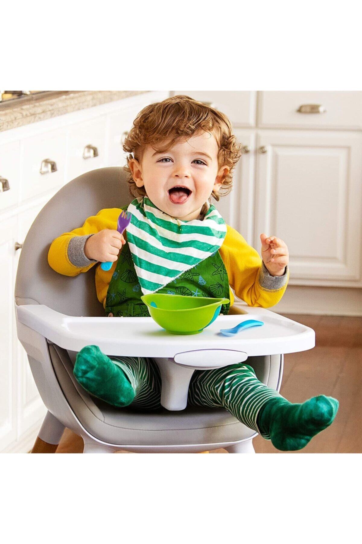 Munchkin Isıya Göre Renk Değiştiren Çatal ve Kaşık Seti | 12 Ay+ | 6 Adet | BPA İçermez fotoğrafı 4 (önizleme)