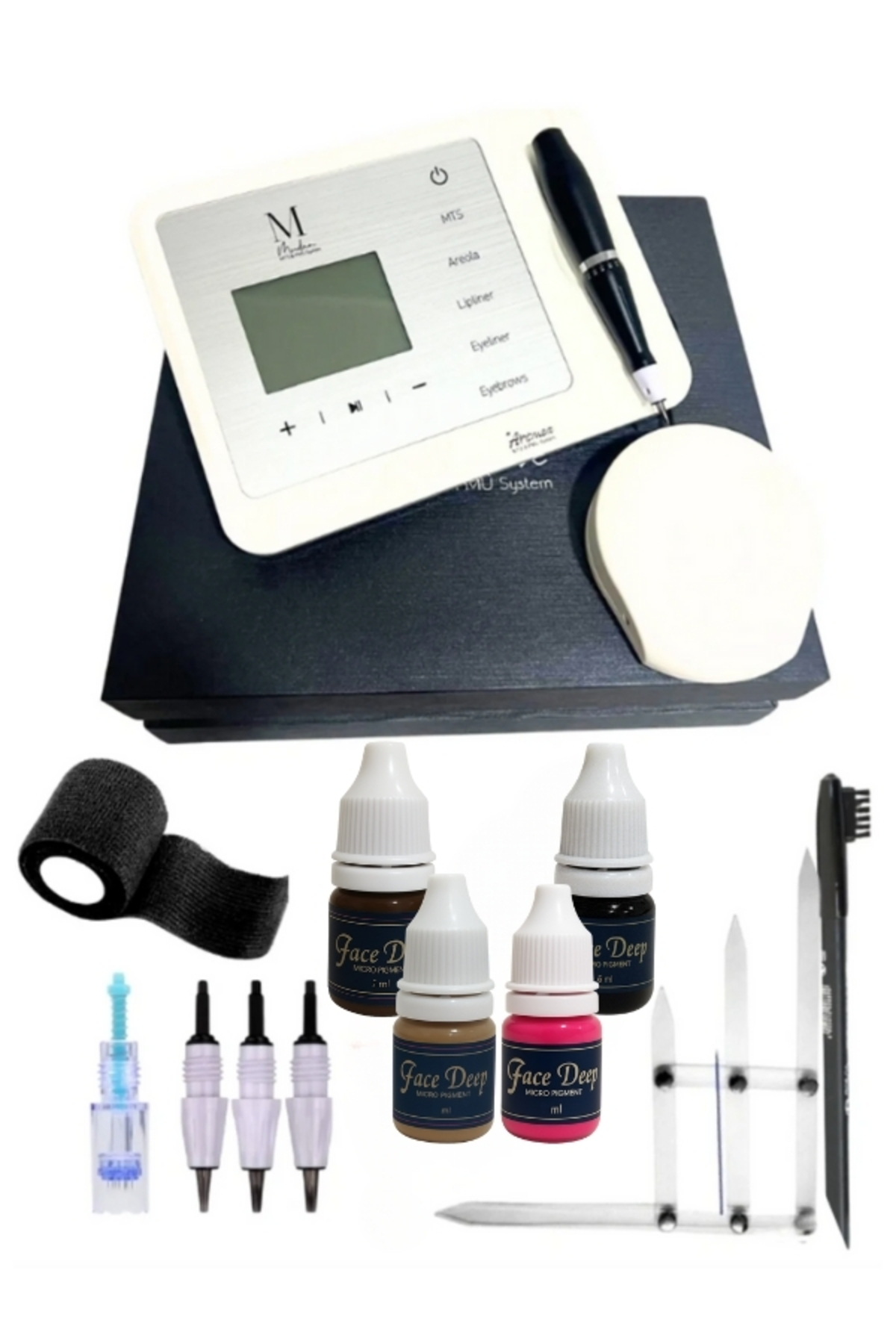 Artmex Mts & Pmu System V9 Pro Kalıcı Makyaj Seti Mudan 7 Parça Kalıcı Makyaj Cihazı Ve Dermapen Cihazı - Fiyatı, Yorumları