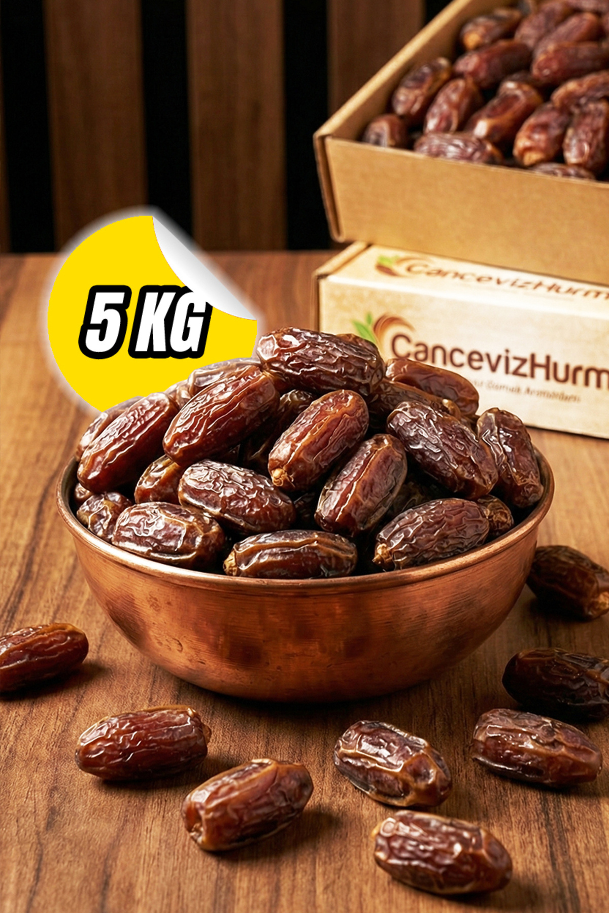 canceviz gıda Premium Kabuksuz Hurma 5kg (Yeni Mahsül) - Fiyatı