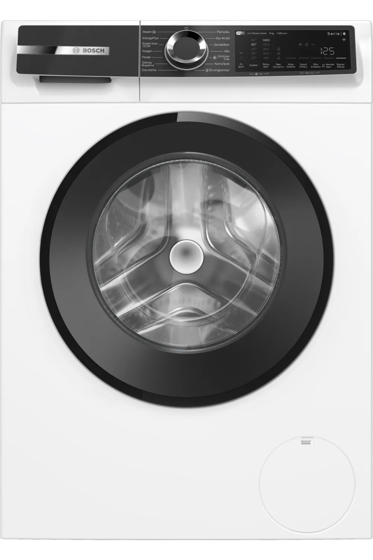 Bosch WGK244Z0TR 9 Kg 1400 Devir Serie 6 Beyaz Çamaşır Makinesi - Fiyatı, Yorumları