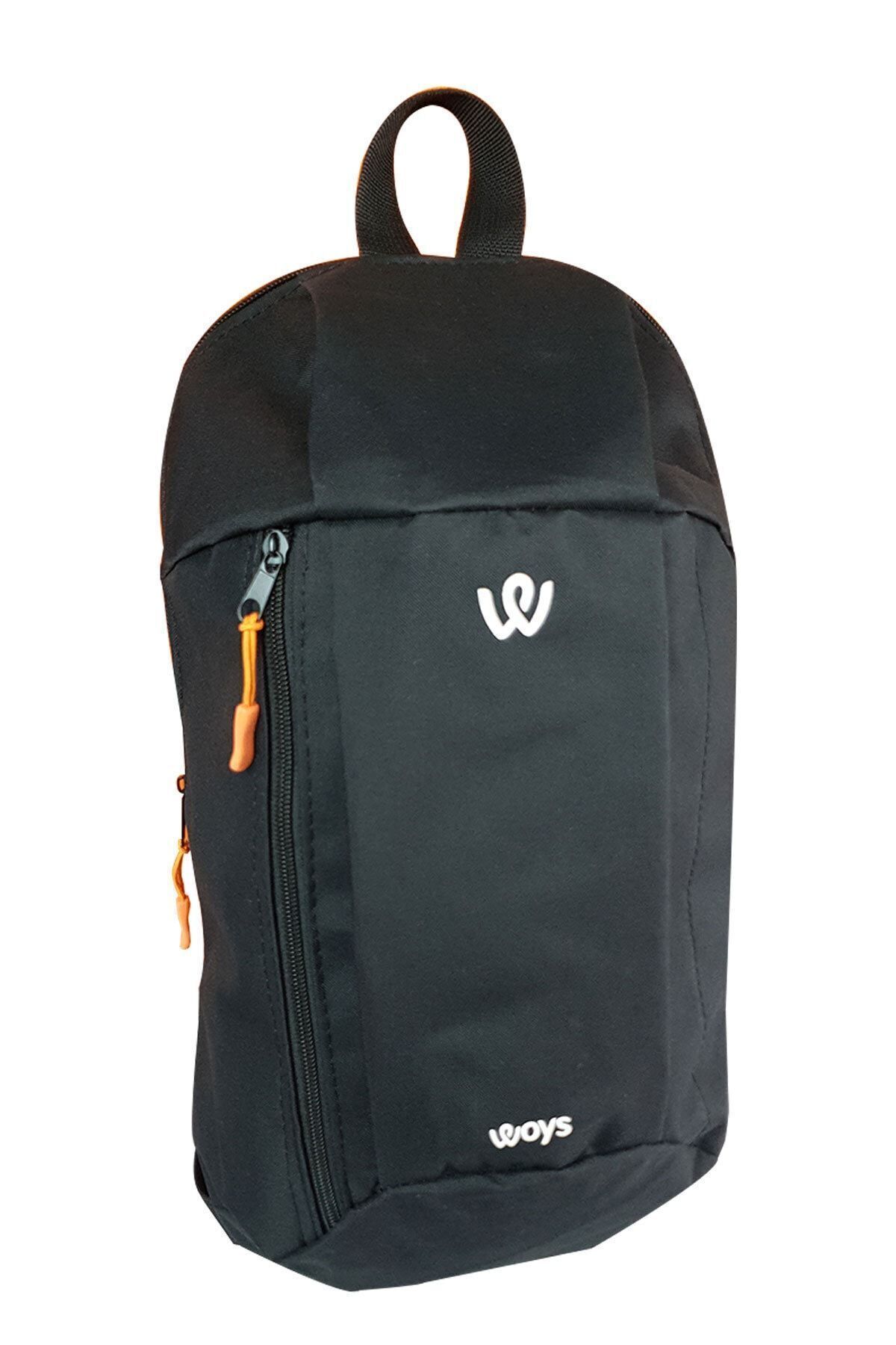 woys Siyah Mini Sırt Çantası | Günlük Kullanım & Yürüyüş | 10 Litre | Unisex fotoğrafı 5 (önizleme)