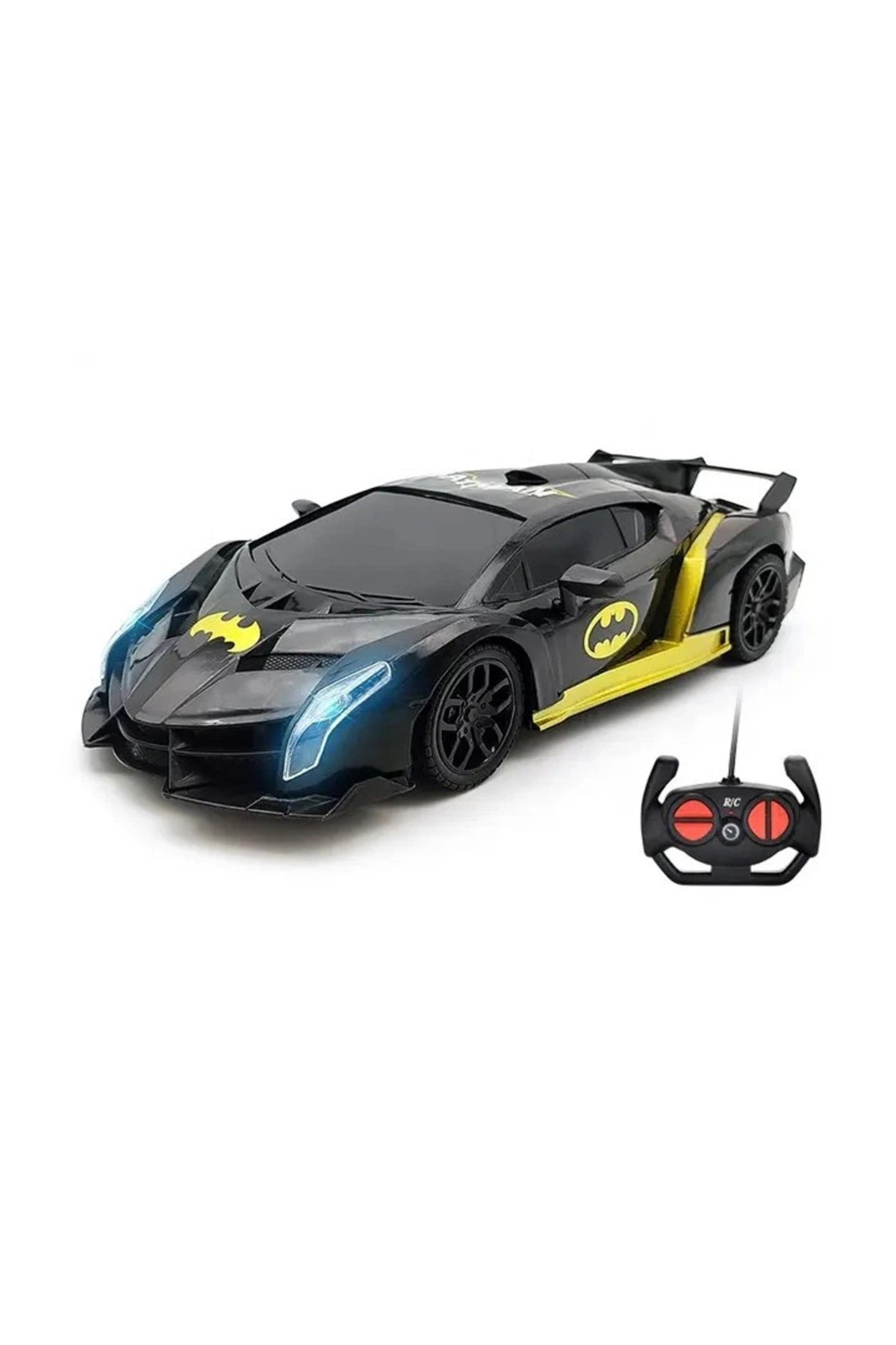 Toybox Remote Control Battery Operated Rc Batman Car for Kids, Full ...