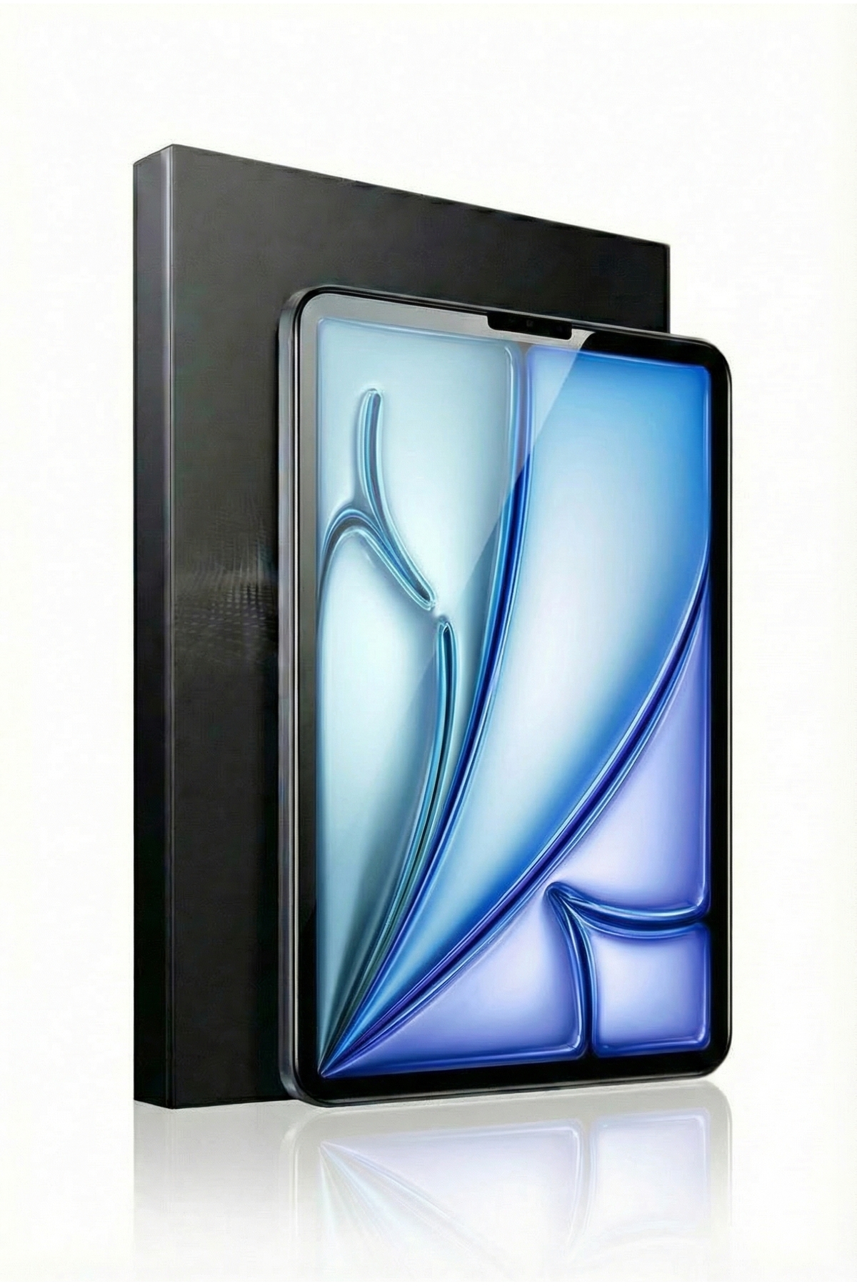 iPad セット Fibaks iPad Air 11 M2 M3 M4 Çip Uygulama Aparatlı Ekran Koruyucu