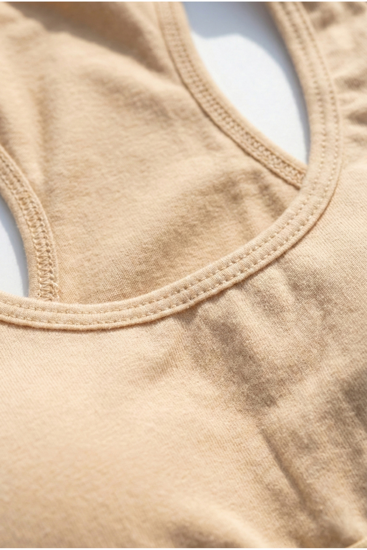 underwear bodyway 2'li Paket Pamuklu Pedli Sporcu Sütyeni & Bralet - Günlük Rahat Yüzücü Model Sporcu Atleti görsel 5