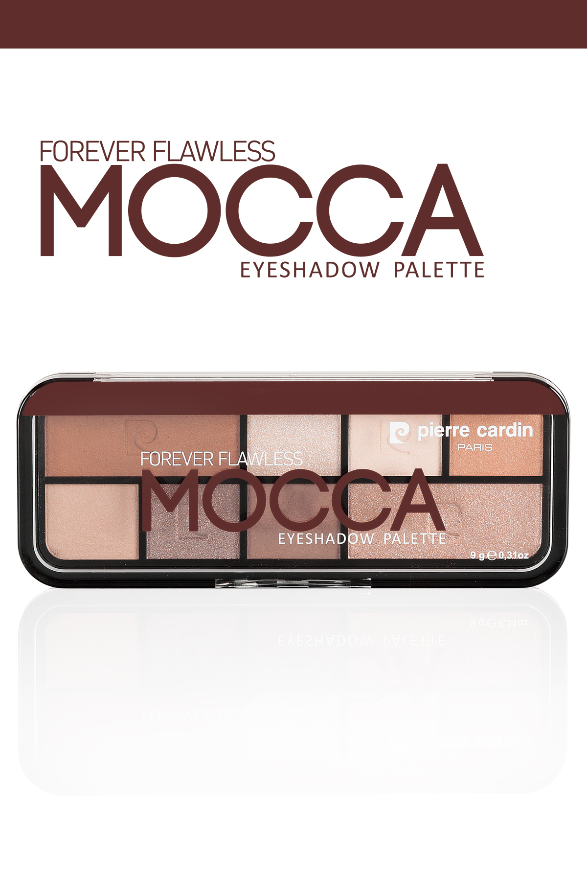 Pierre Cardin Forever Flawless Mocca Eyeshadow Palette - Far Paleti (8