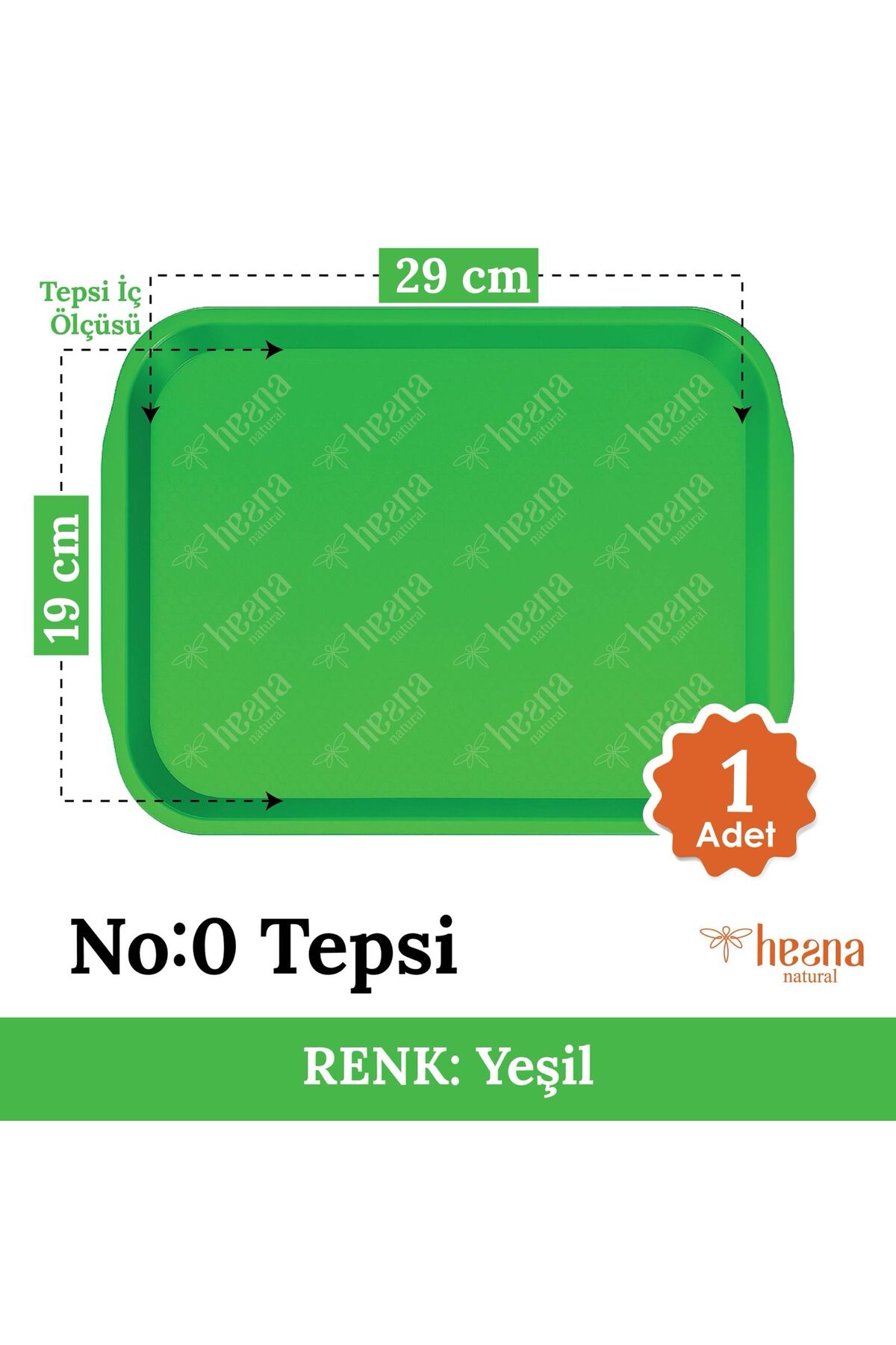 No0 Fast Food Tray - Serving Tray - Serving Tray (small size)